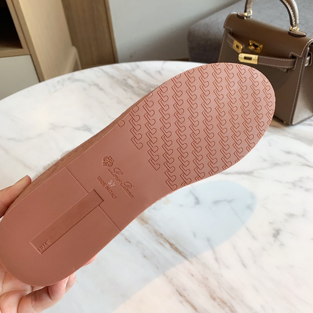 LP WINTER NUAGES SNEAKERS LIGHT PINK LAMBSKIN