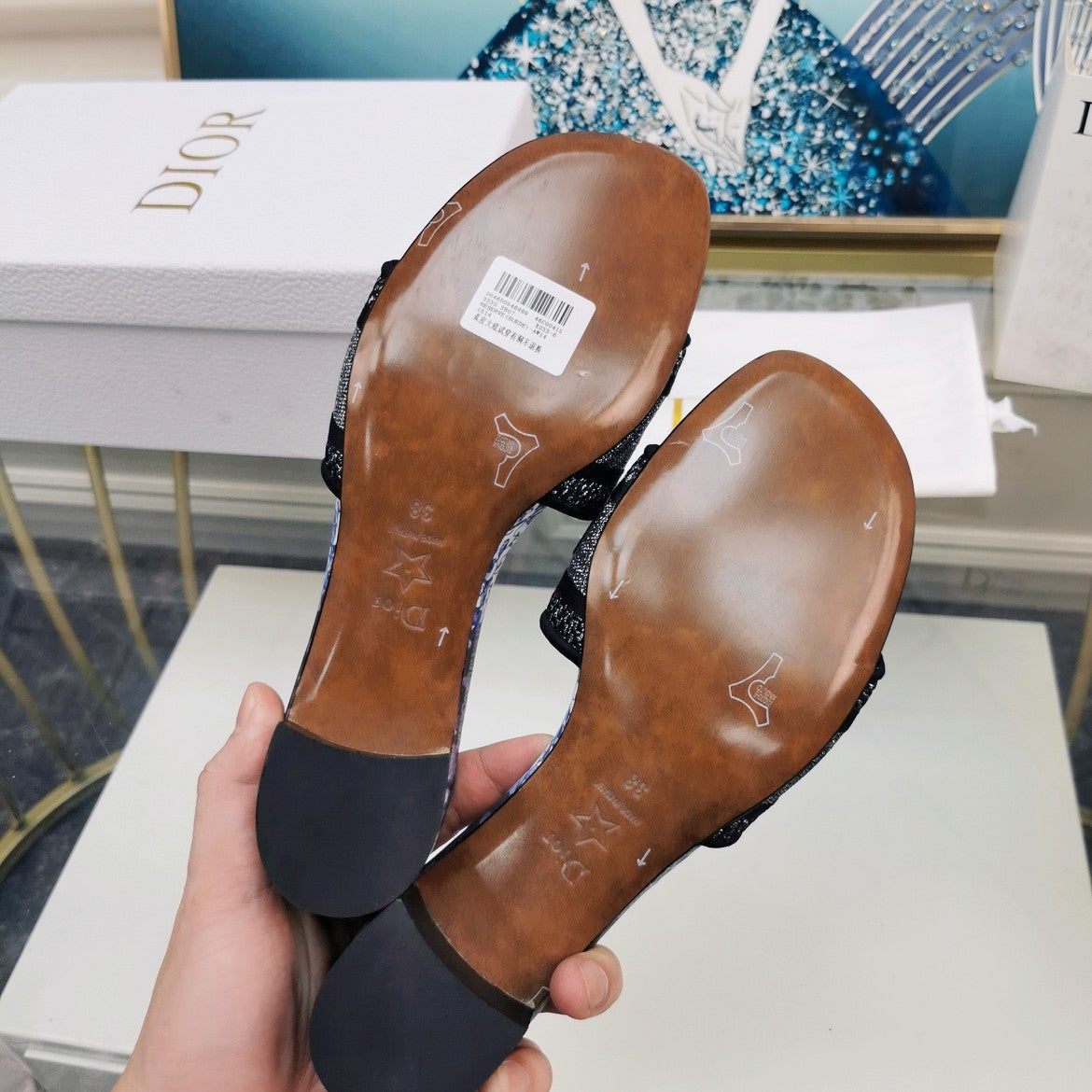 CD Mule Dway Heeled Slide 45mm Style 30