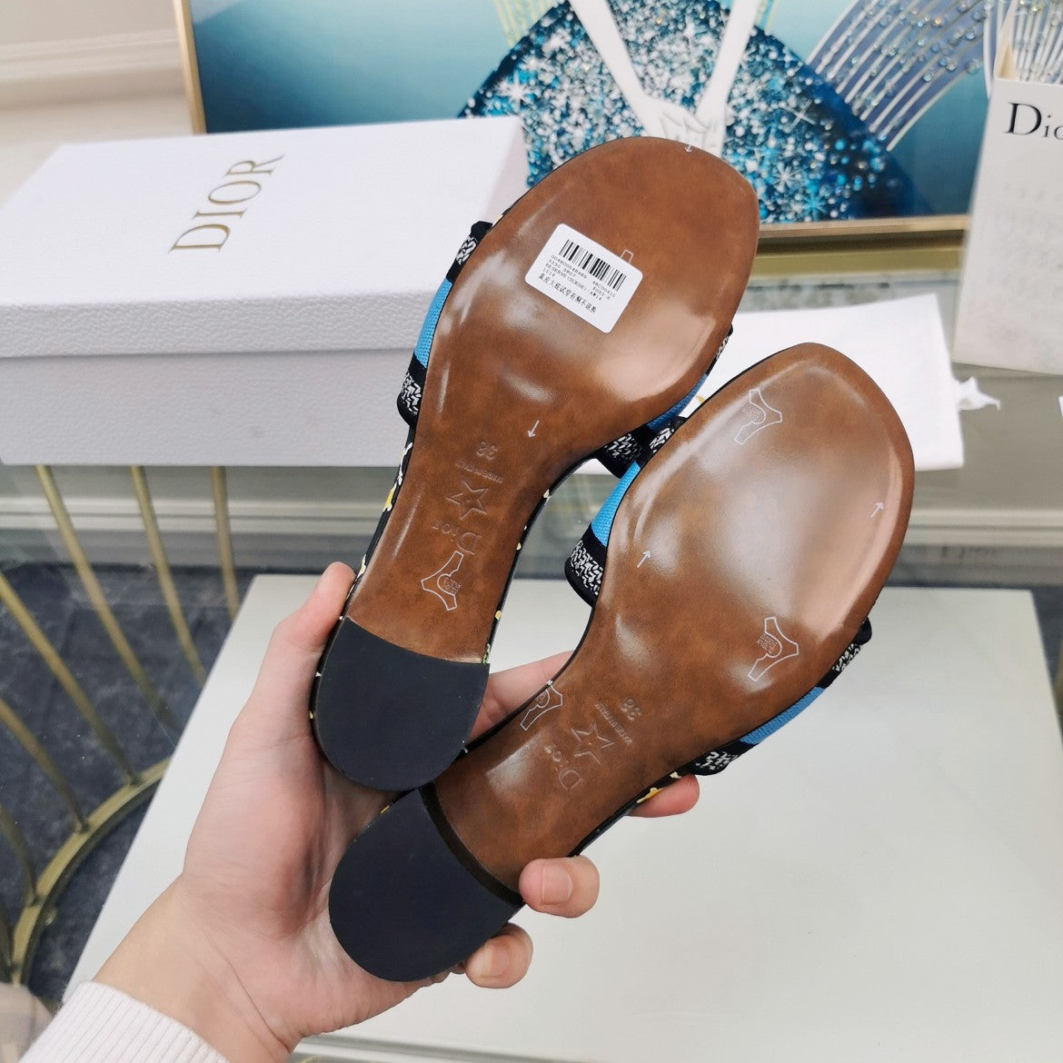 CD Mule Dway Heeled Slide 45mm Style 37