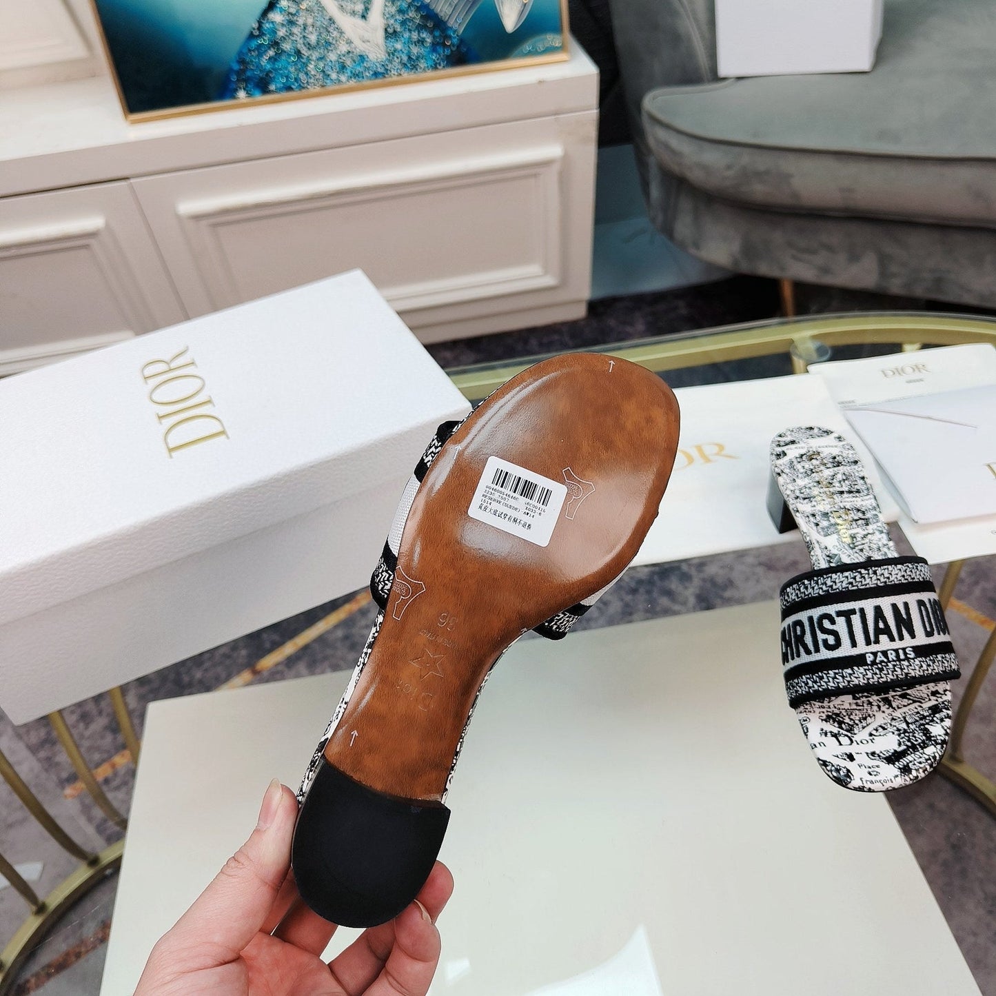 CD Mule Dway Heeled Slide 45mm Style 11