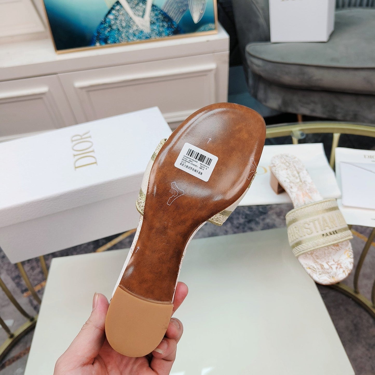 CD Mule Dway Heeled Slide 45mm Style 6