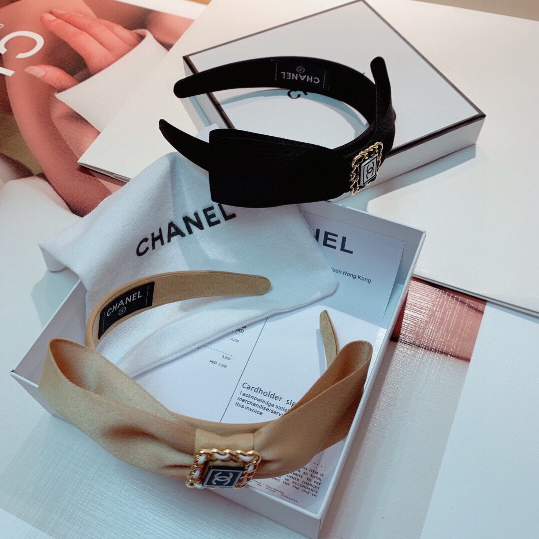 BLACK SILK HAIRBAND 832201