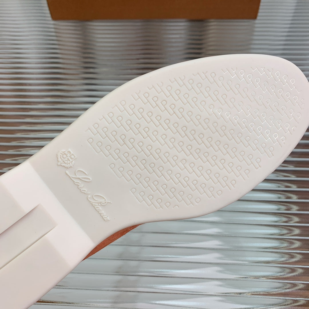 LP SUMMER WALK TASSELS LOAFERS FIRE SUEDE