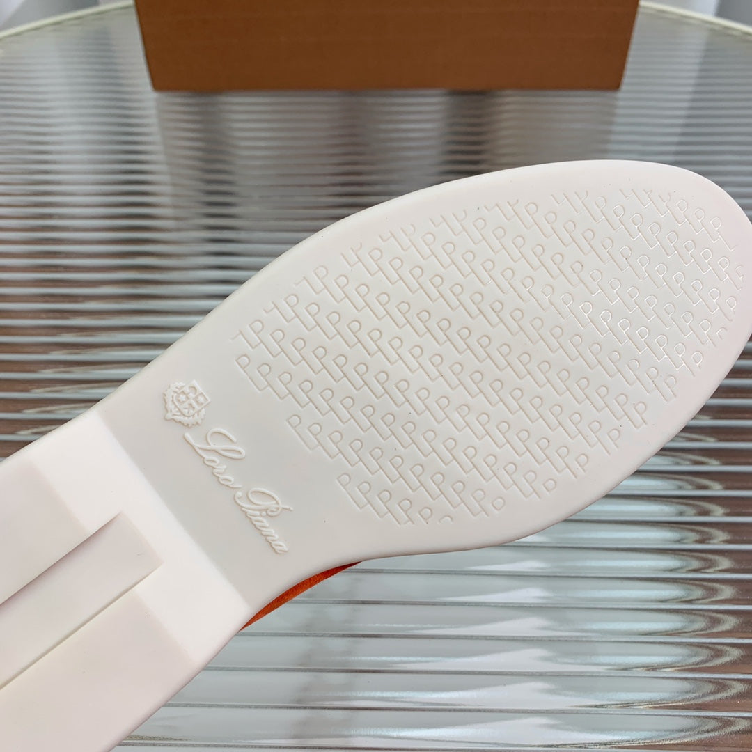 LP SUMMER WALK TASSELS LOAFERS BURNT ORANGE SUEDE