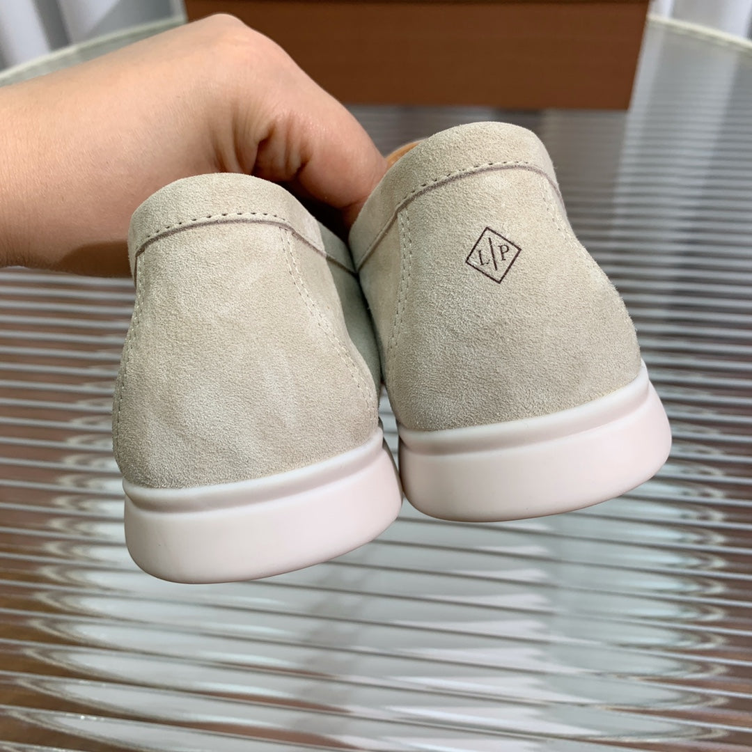 LP SUMMER WALK TASSELS LOAFERS BEIGE SUEDE