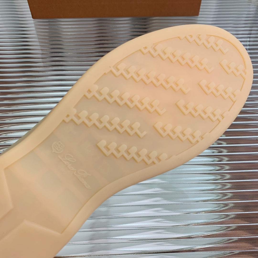 LP RETRO SUMMER WALK LOAFERS BEIGE SUEDE