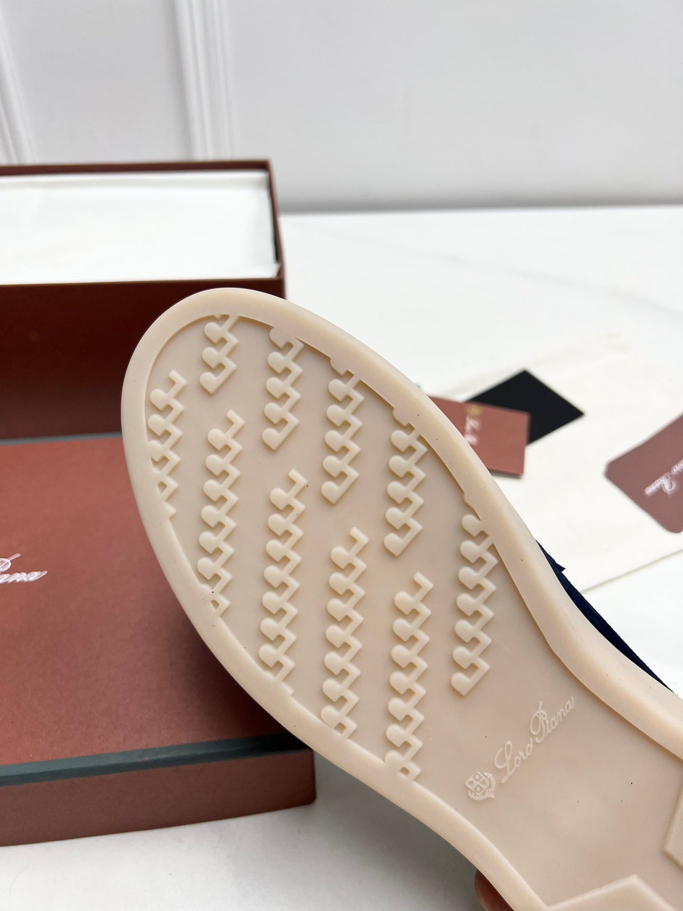 LP RETRO SUMMER WALK LOAFERS DENIM SUEDE