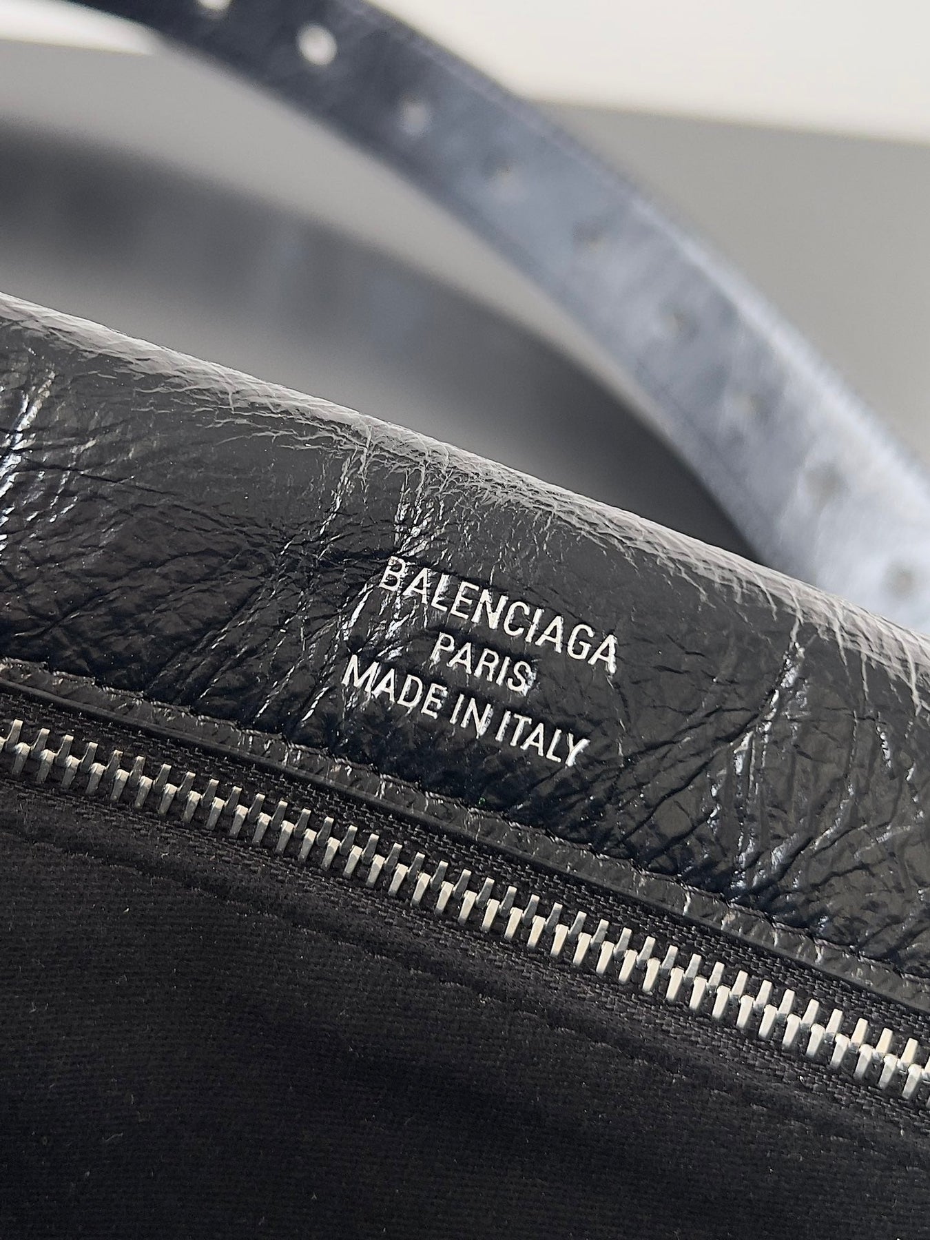 BB SOFT FLAP BAG 25 IN BLACK PEACH CALFSKIN SILVER HARDWARE