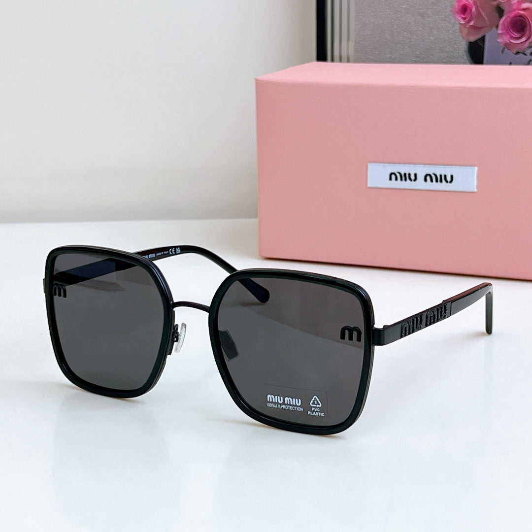 LOGO SQUARE SUNGLASSES ๐๐๐08๐ IN METAL