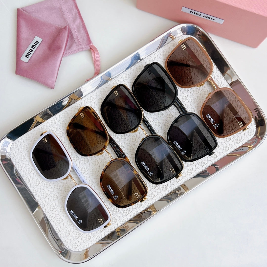 LOGO SQUARE SUNGLASSES ๐๐๐08๐ IN METAL