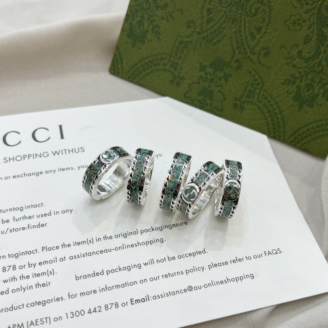 GG INTERLOCKING G RING