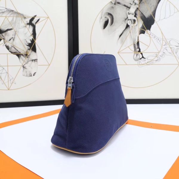 HERM Medium Bolide Travel Case In Blue Electric Cotton