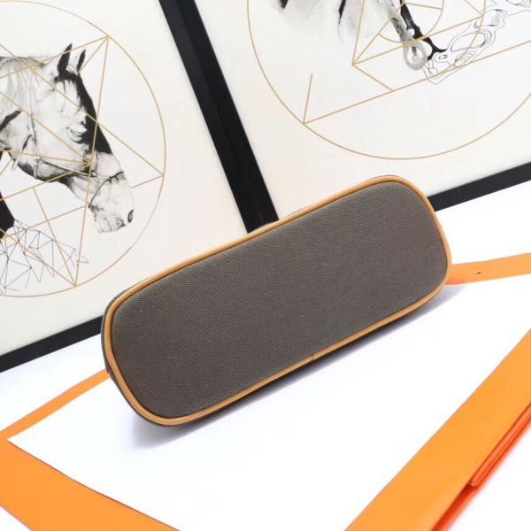 HERM Medium Bolide Travel Case In Taupe Cotton