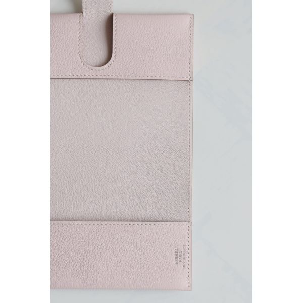 HERM R.M.S Passport Holder in Mauve Pale Evercolor Calfskin