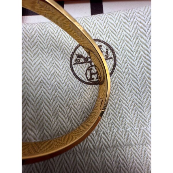 HERM Small Kelly Bracelet with Full Diamonds