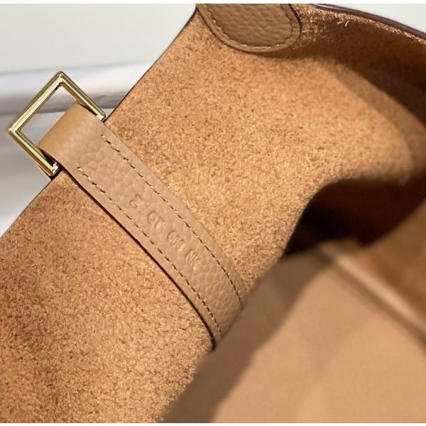HERM Picotin Lock 18 Bag In Chai Clemence Leather