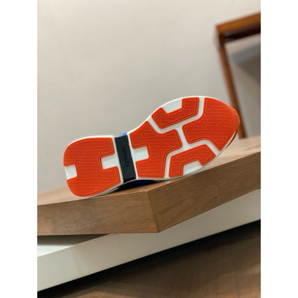 HERM Heros Sneakers in Blue Technical Knit