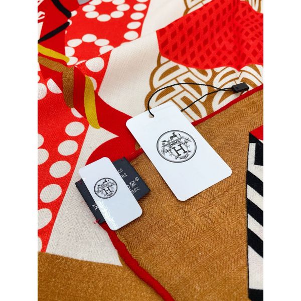 HERM Noisette Fantaisie d'Etriers Shawl 140