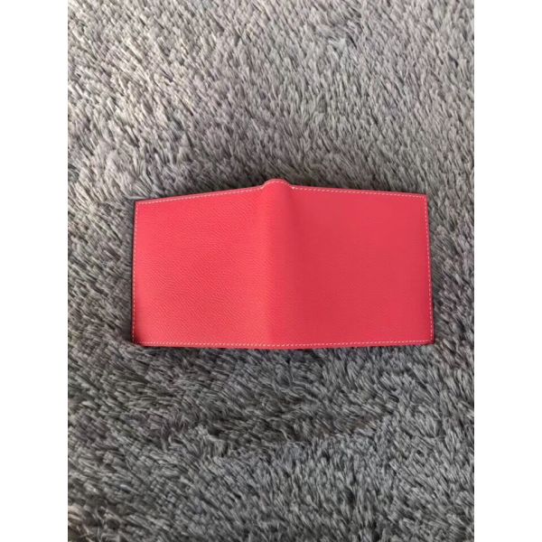 HERM Rose Red MC² Copernic Compact Wallet