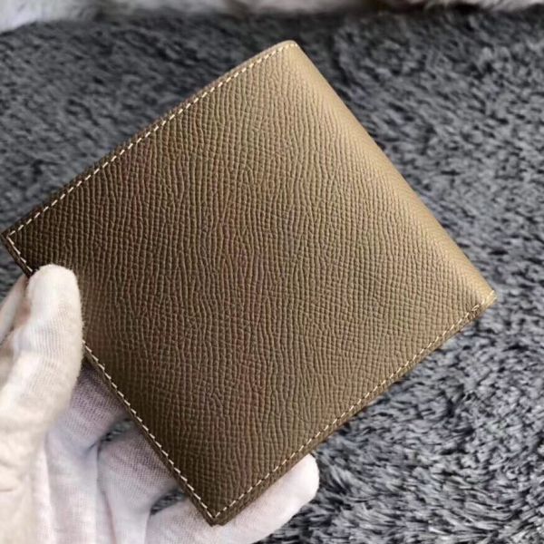 HERM Taupe MC² Copernic Compact Wallet
