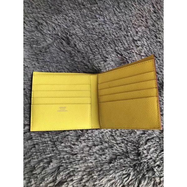 HERM Yellow MC² Copernic Compact Wallet