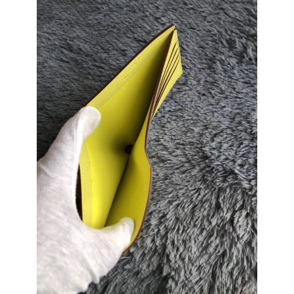 HERM Yellow MC² Copernic Compact Wallet