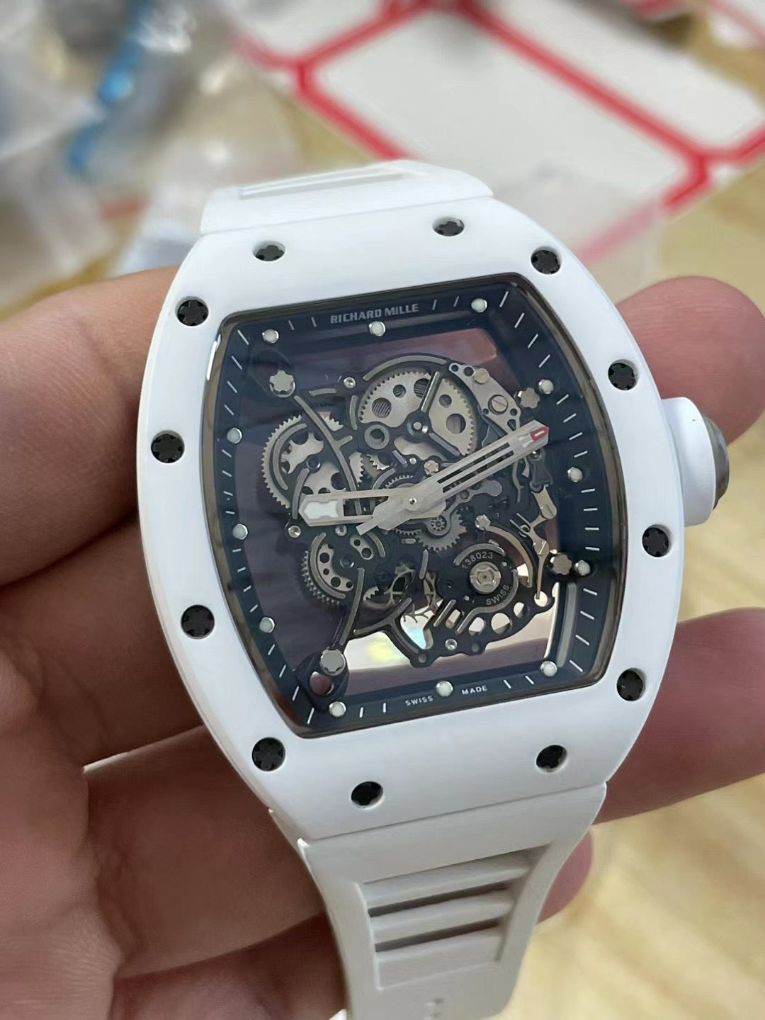 Richard Mille RM055 White CerAMRc