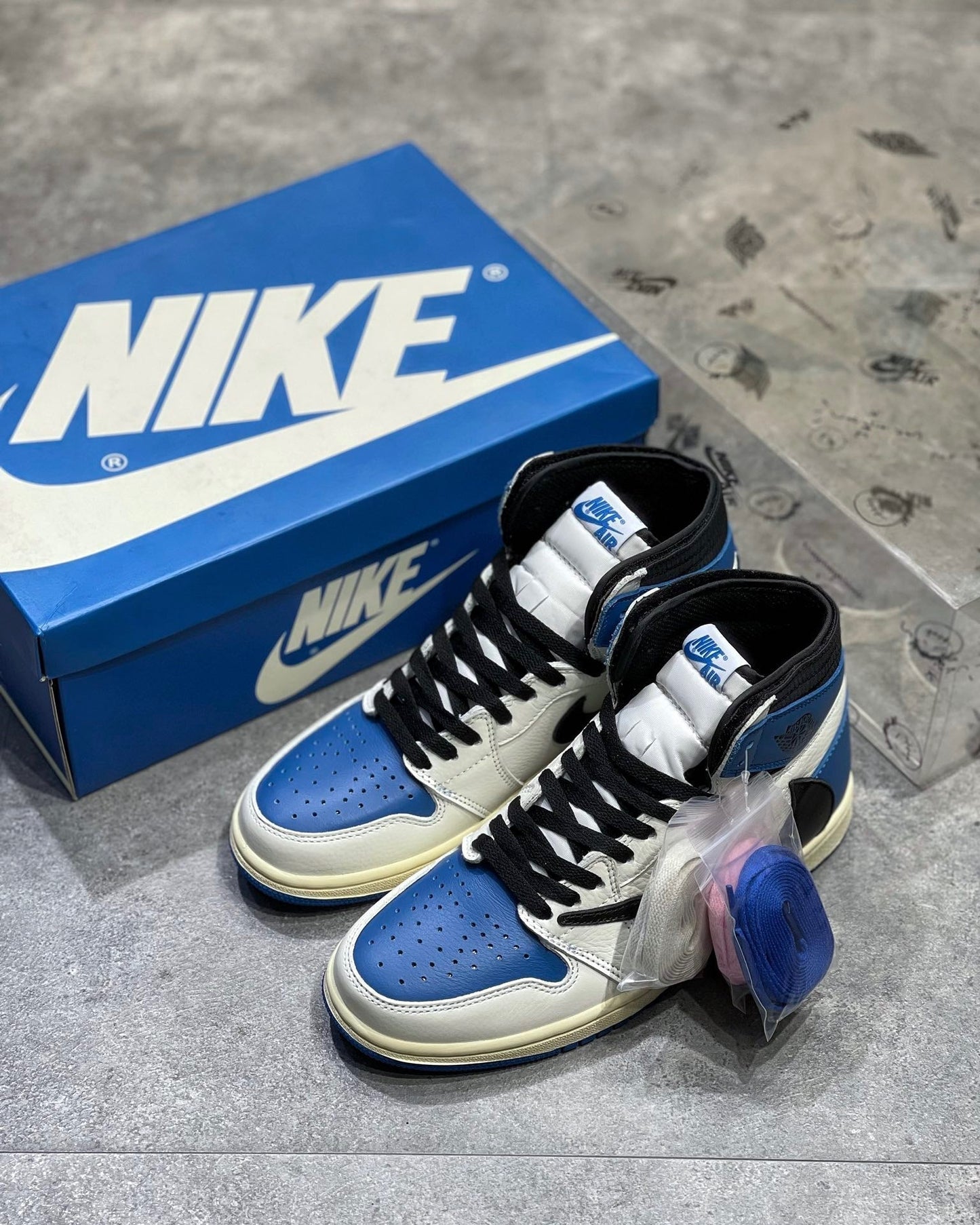 NKE AJ High x Fragment