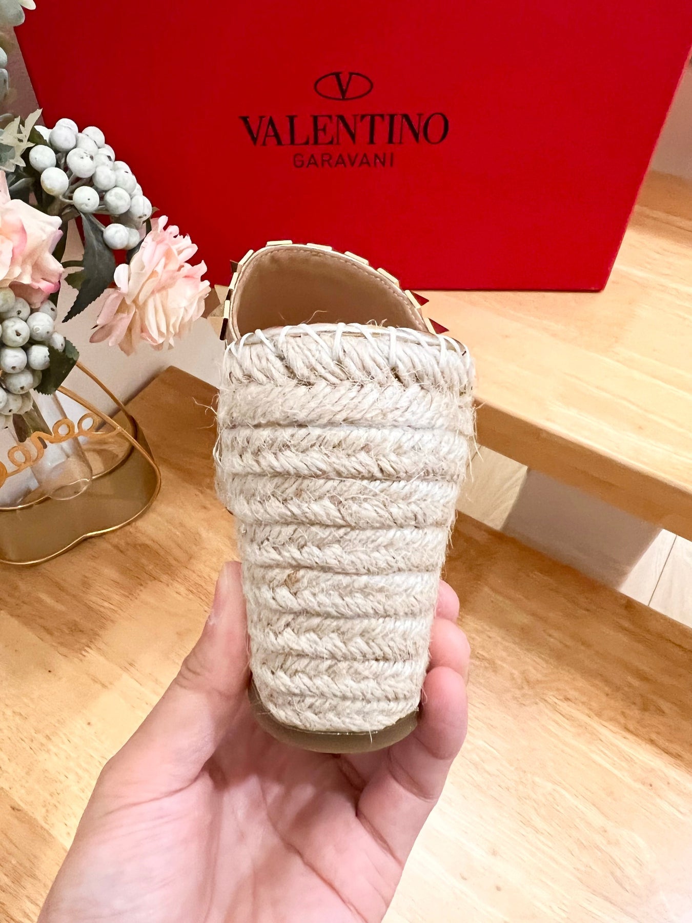 LACE-UP WEDGE SANDALS IN SILVER CALFSKIN WITH STUDS