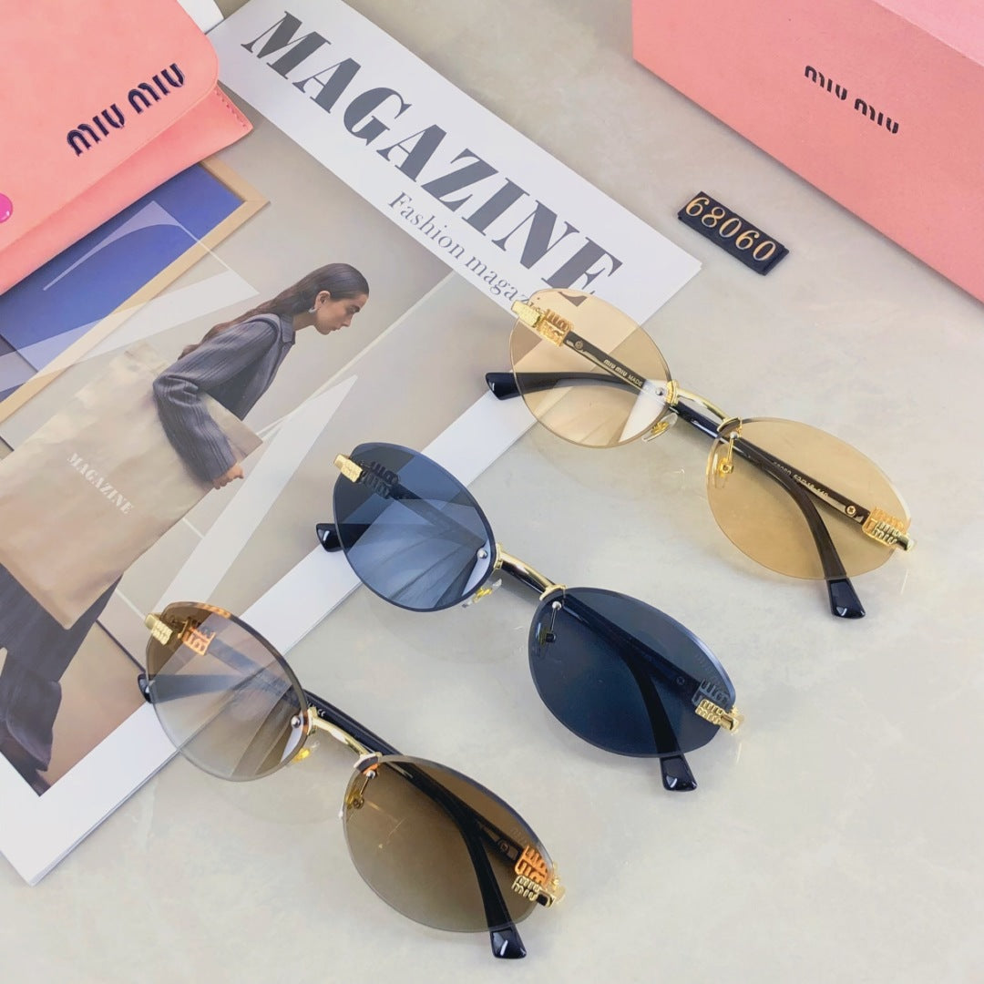 LOGO SUNGLASSES 501781 IN METAL