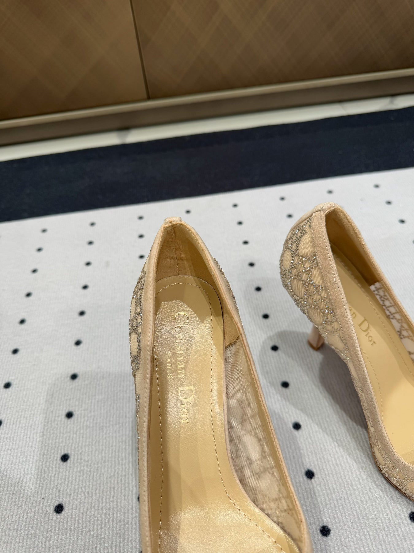 HIGH HEELS PUMP IN CAMEL BEIGE LAMB SUEDE 10 CM