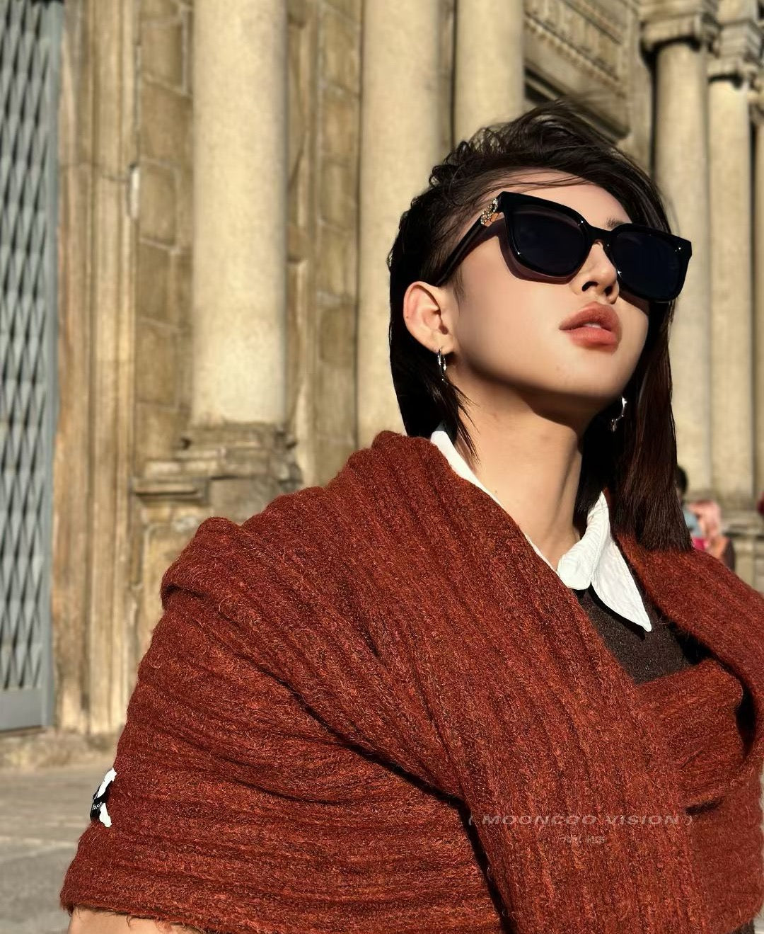 MONTAIGNE SUNGLASS CD8635 IN ACETATE