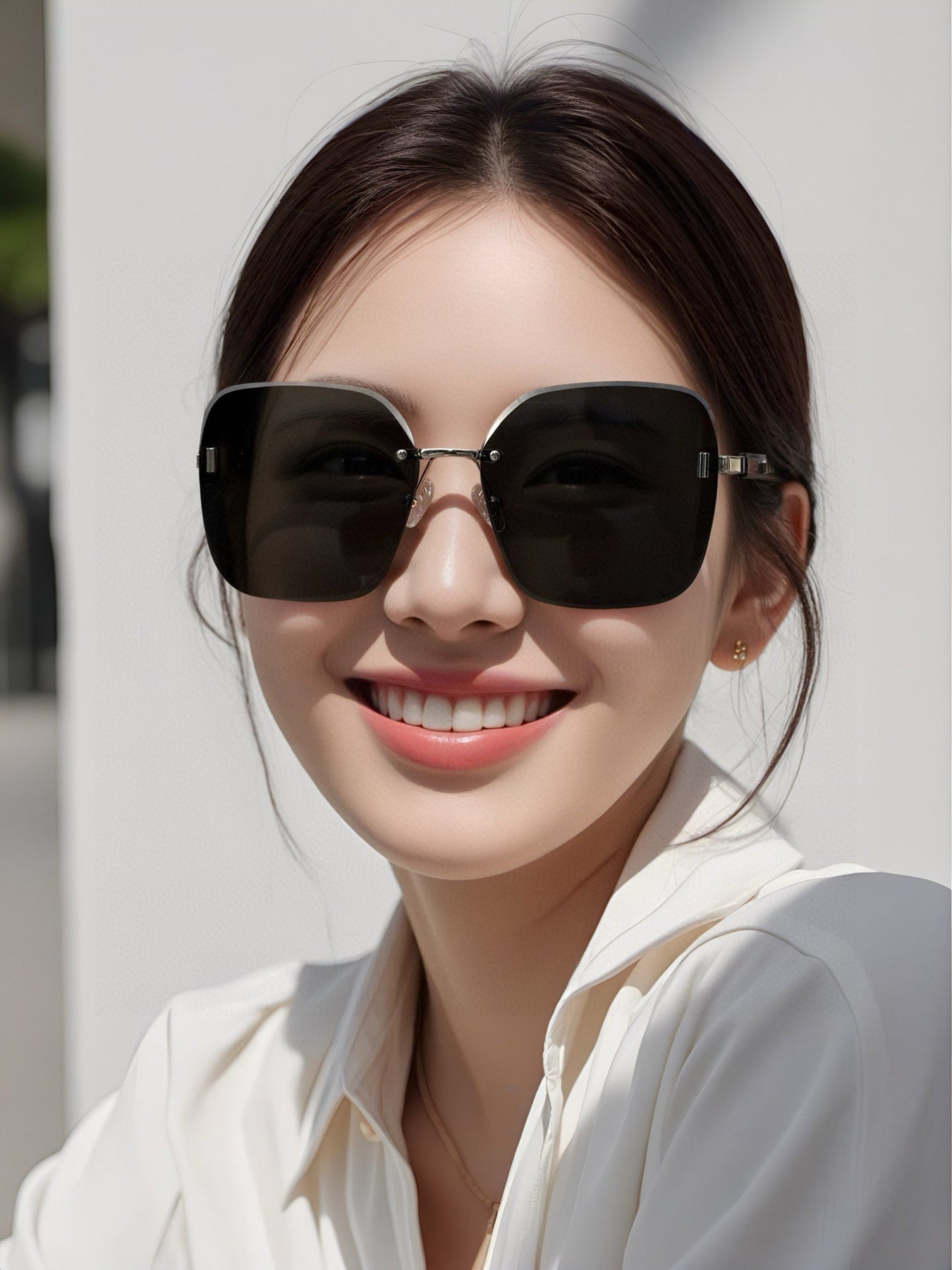 RUNWAY SQUARE SUNGLASSES M2612 IN METAL