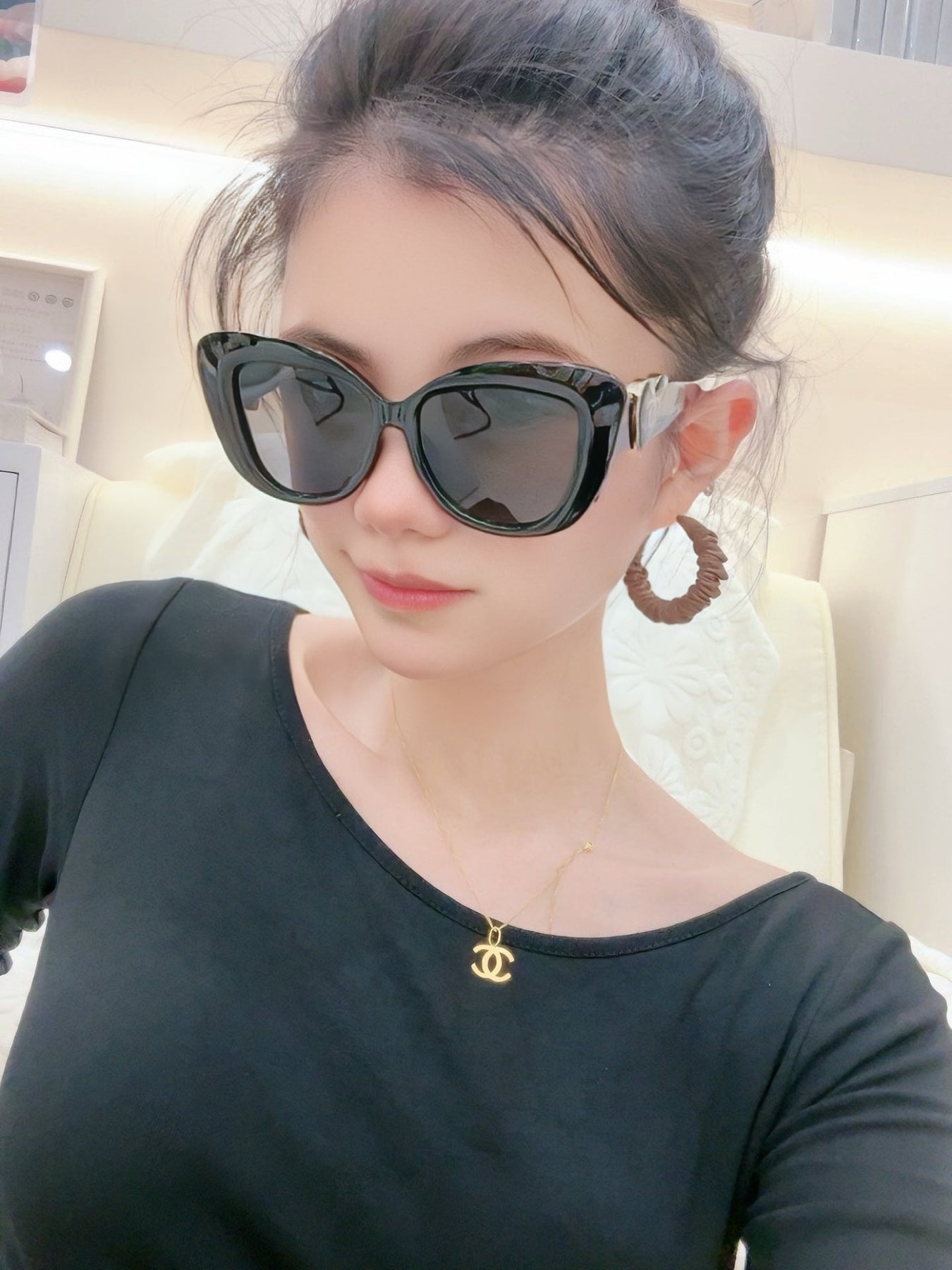 BUTTERFLY SUNGLASSES CH8551 IN ACETATE