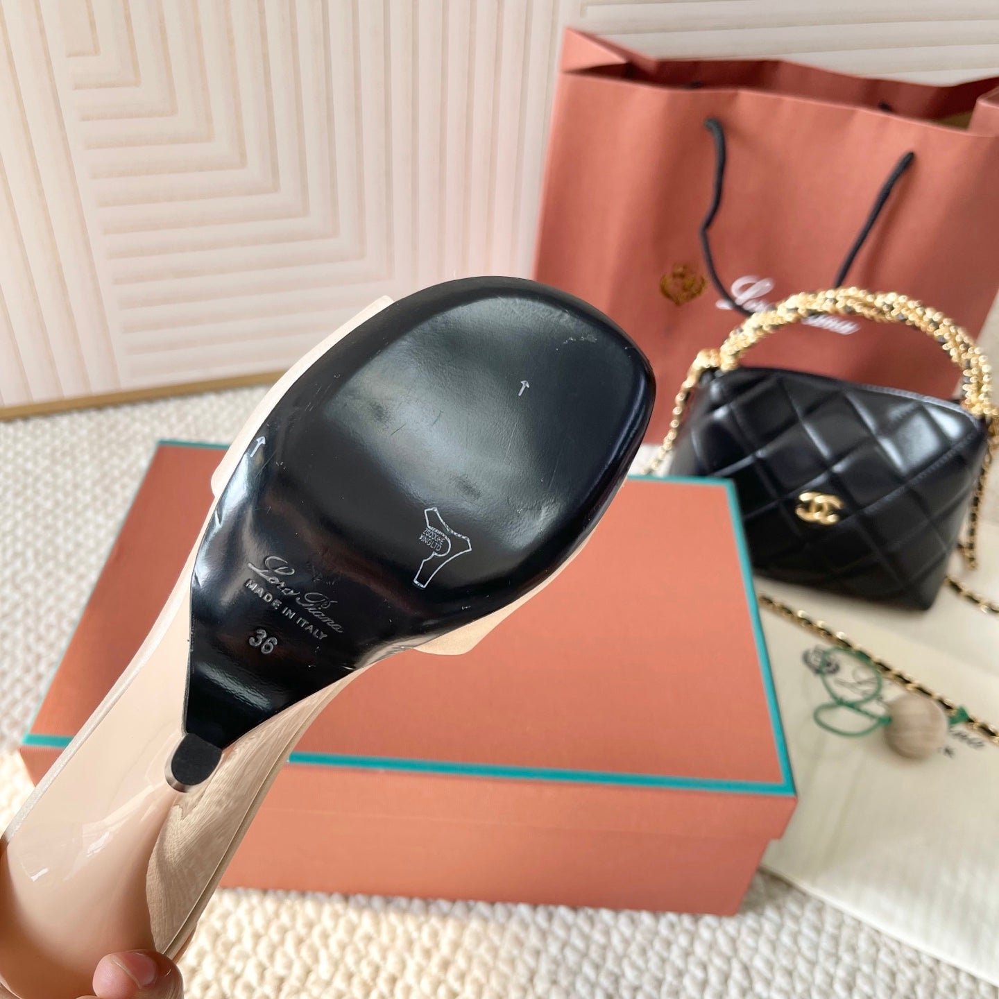 HIGH HEELS SANDALS 80 MM IN LIGHT BEIGE SATIN MIX SUEDUE