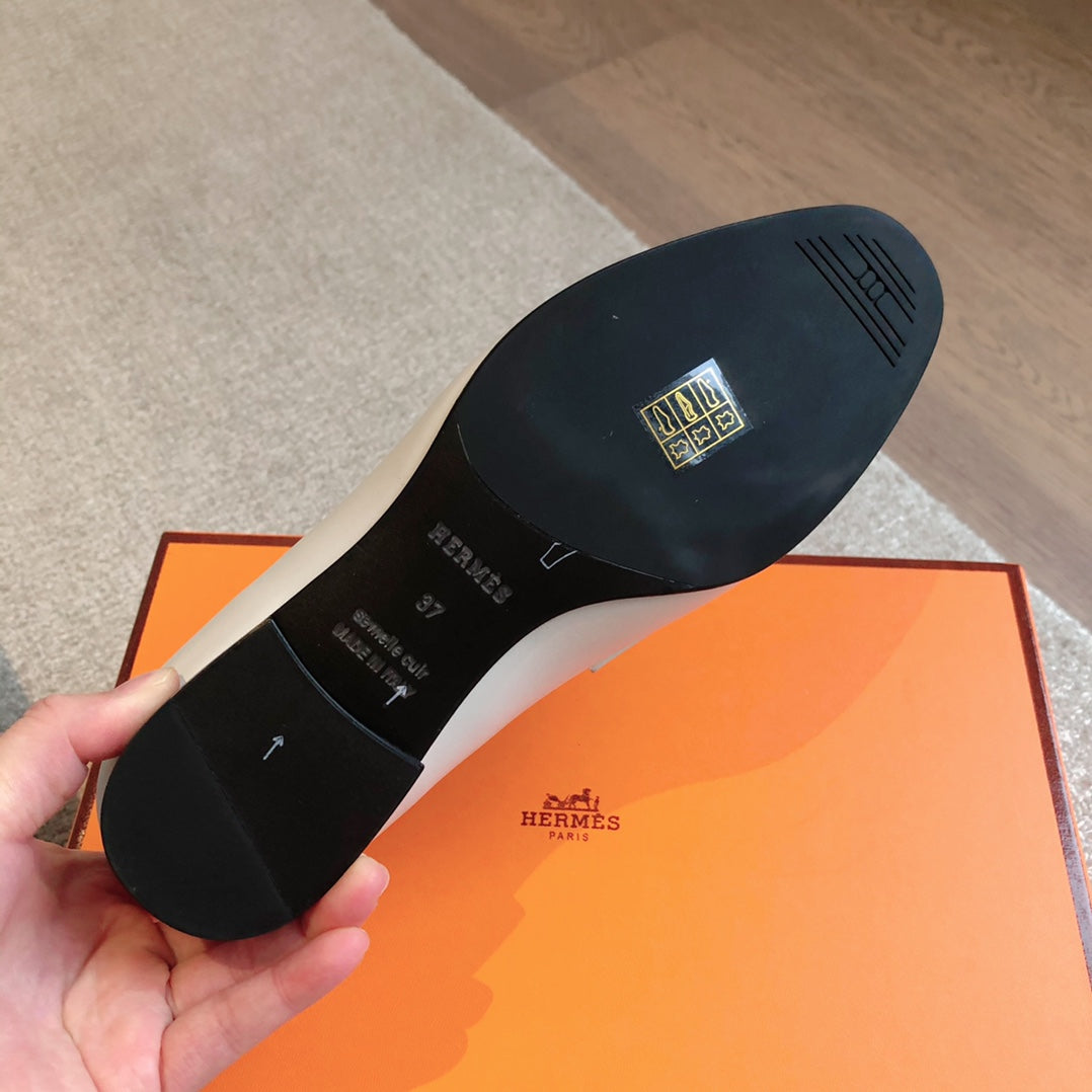 PARIS LOAFER WHITE CALFSKIN