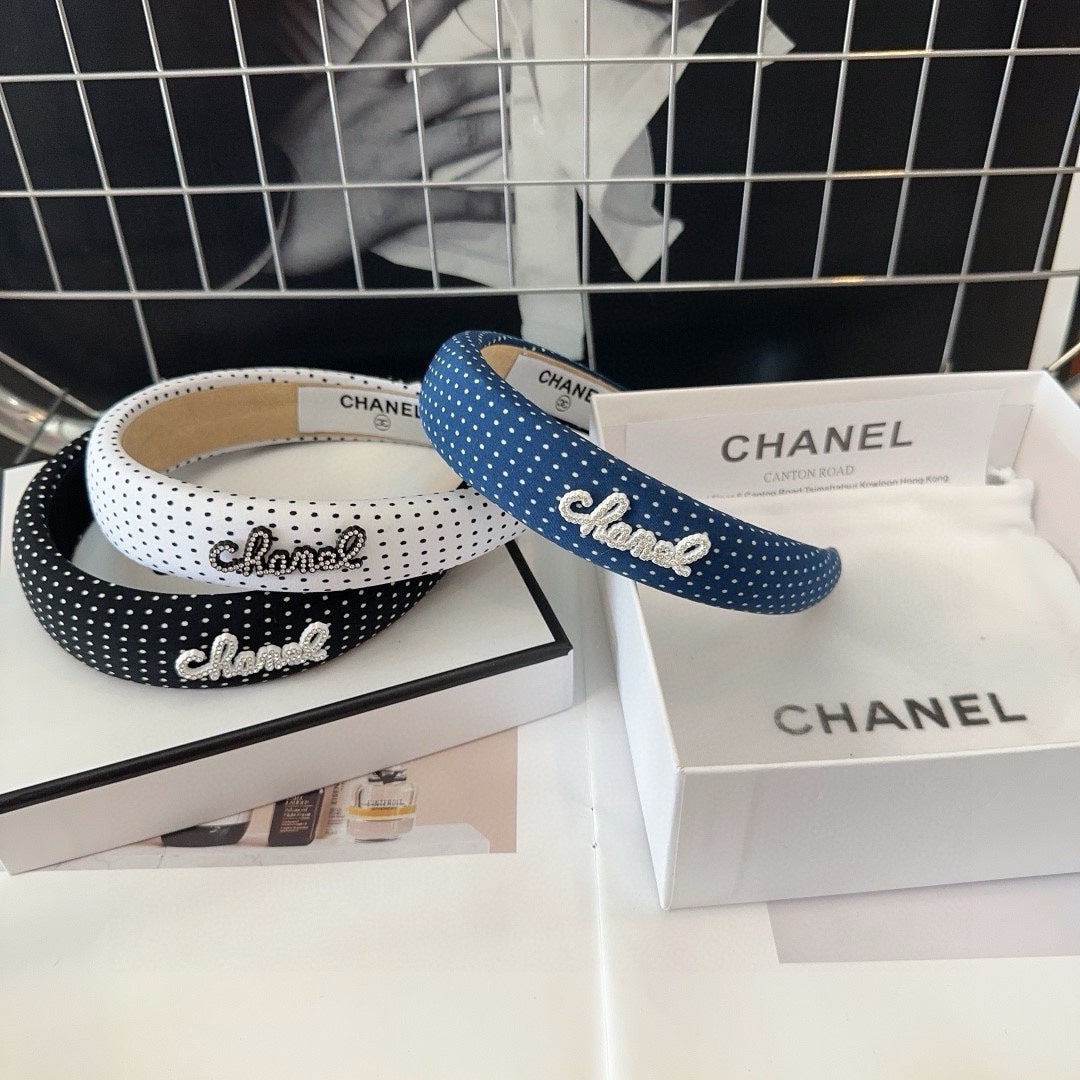 BLACK FABRIC HAIRBAND 423658