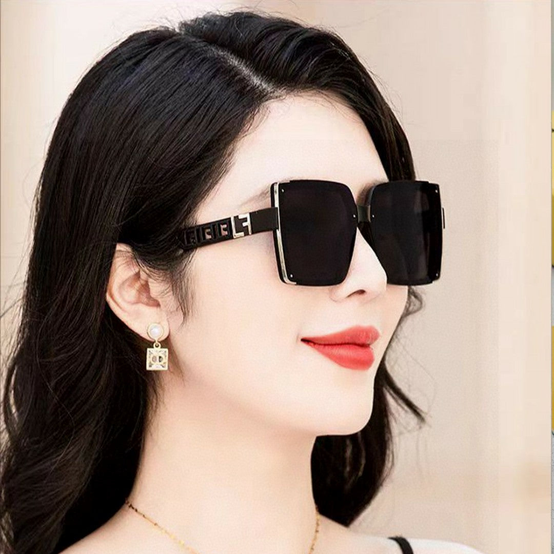 OVERSIZED FF DIAMONDS SQUARE FRAME SUNGLASSES 23001 IN ACETATE