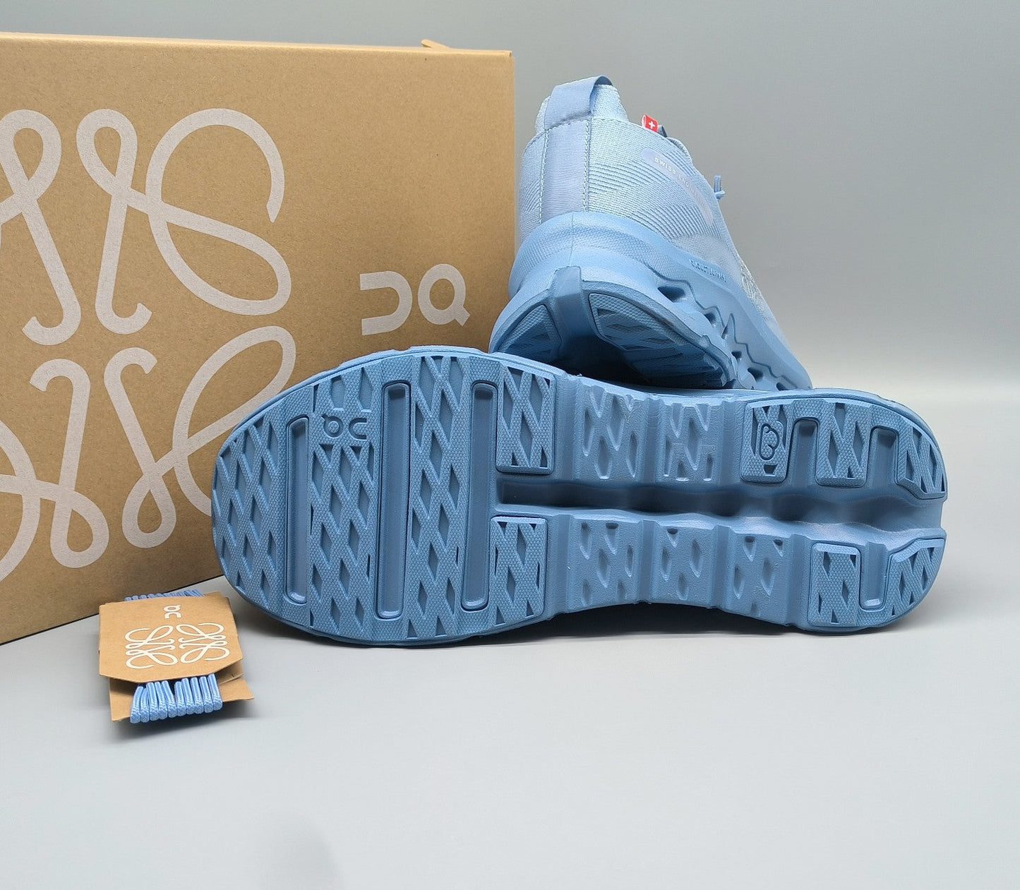 CLOUDTILT SNEAKER IN BABY BLUE RECYCLED POLYESTER