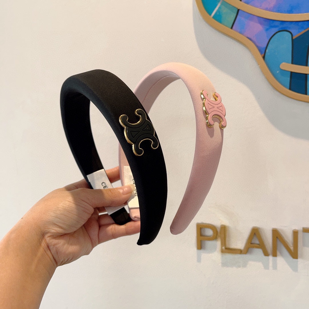 BLACK FABRIC HAIRBAND 427319