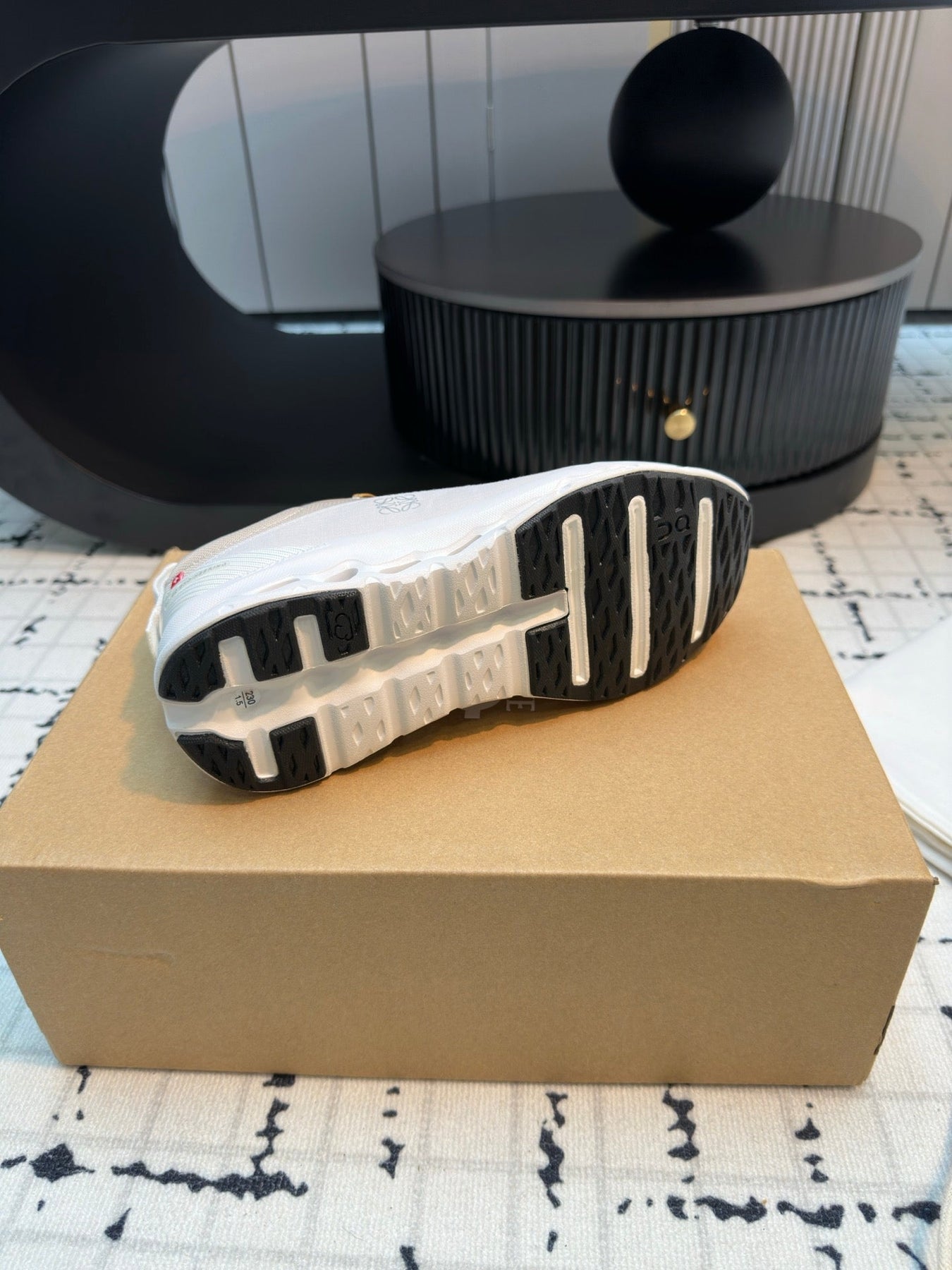 LW CLOUDTILT 2.0 SNEAKER TAN AND WHITE POLYESTER