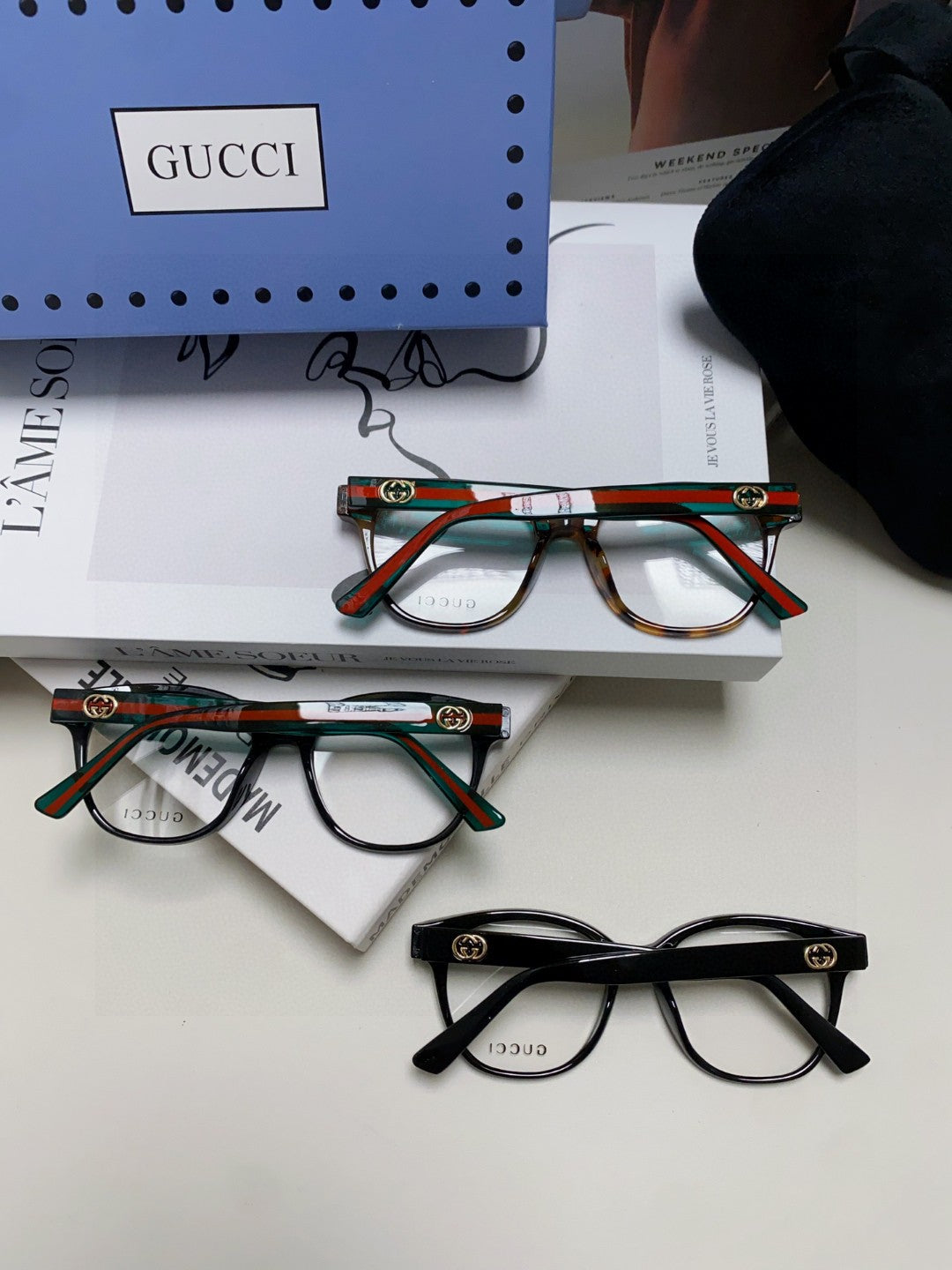 BUTTERFLY FRAME SUNGLASSES 570220 IN ACETATE