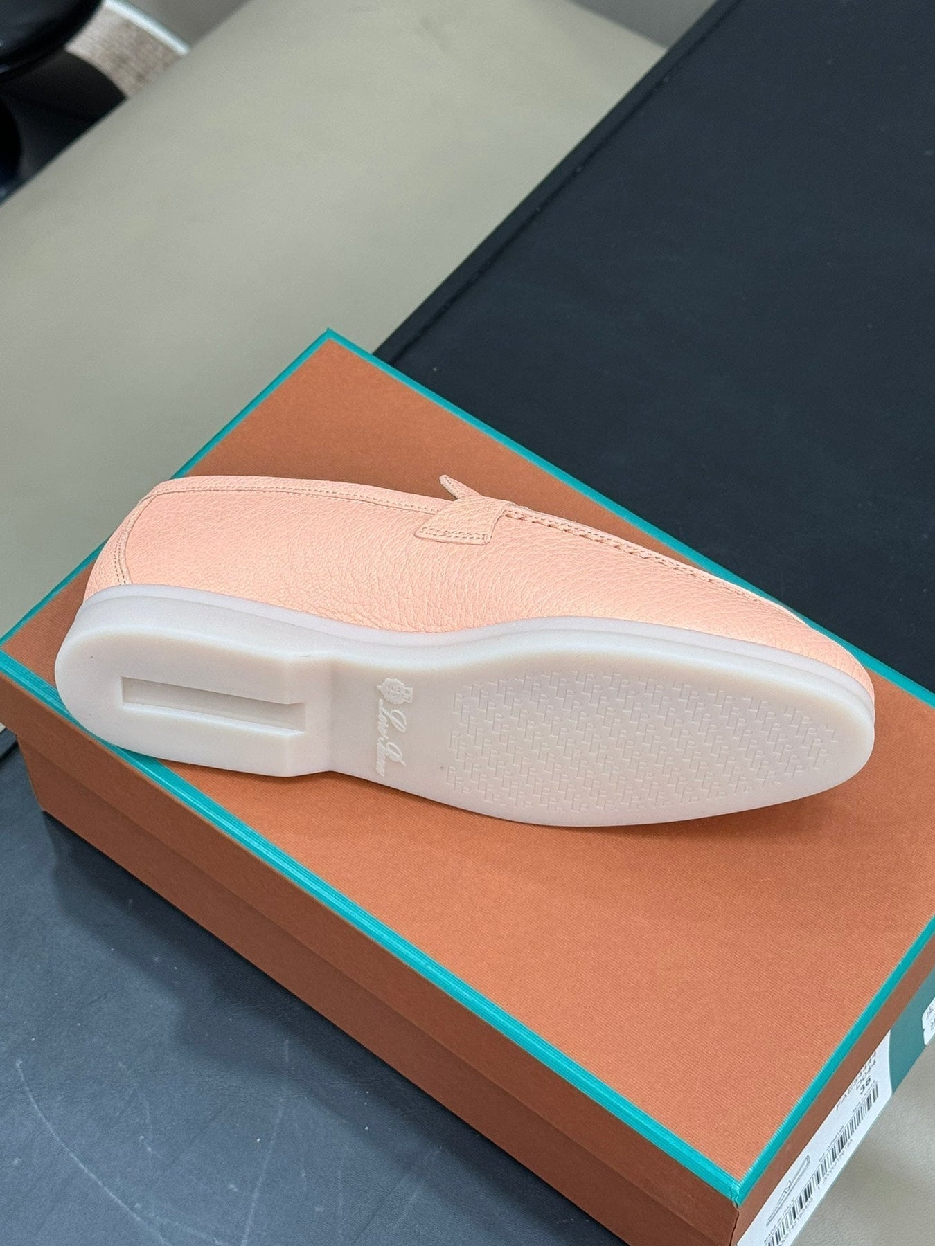 LP SUMMER CHARMS WALK LOAFERS CANTANLOUPE LAMBSKIN