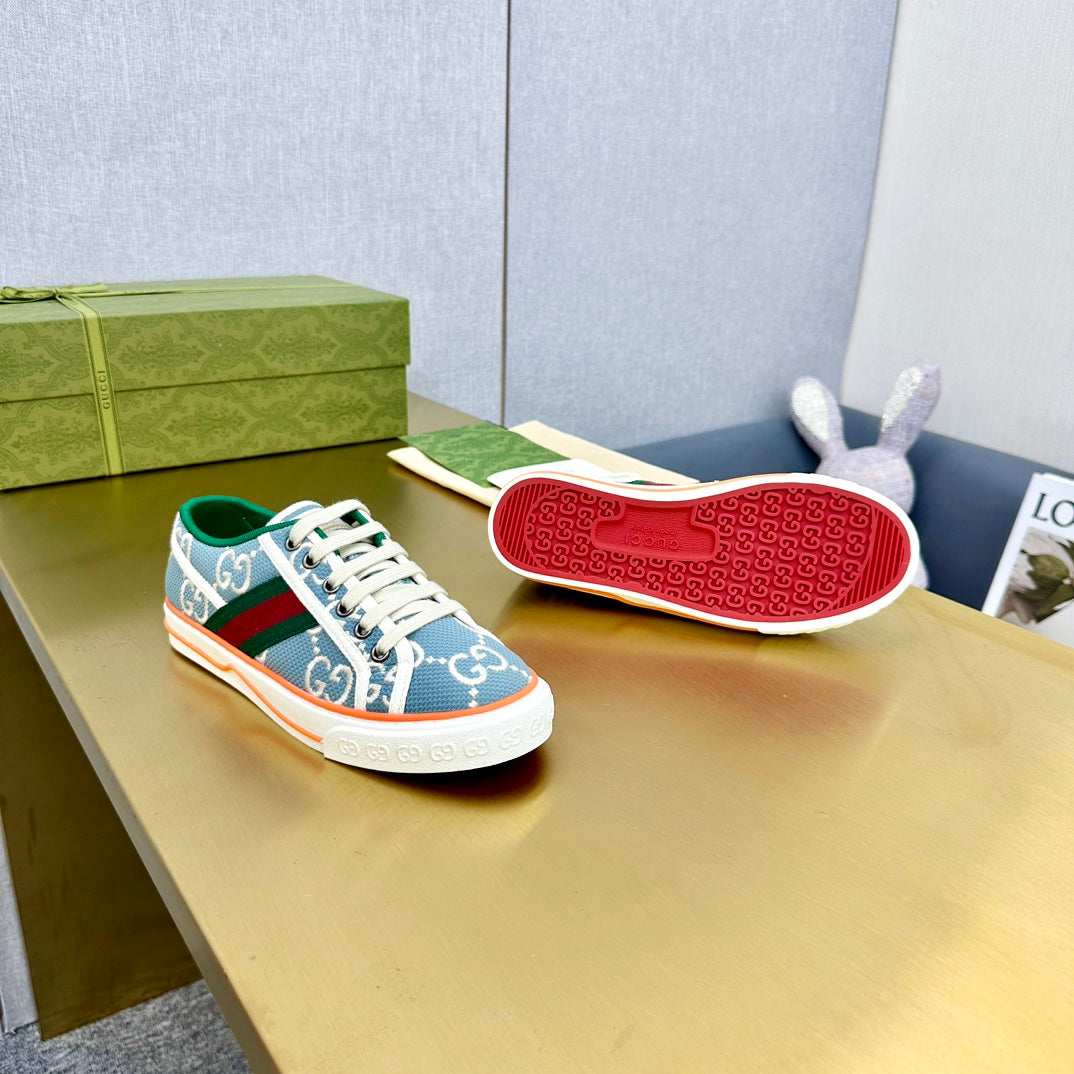 GG TENNIS 1977 TRAINER BLUE CANVAS