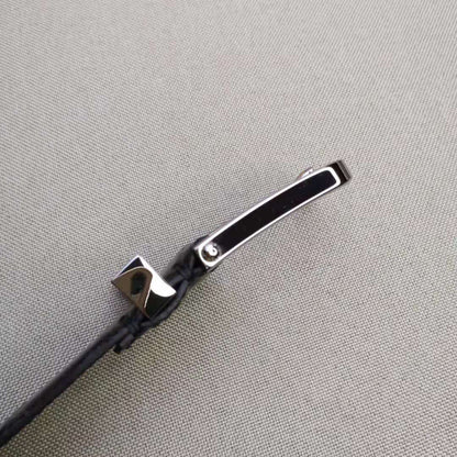 LV CROCODILE EMBOSSED BUCKLE BELT LEATHER 35MM