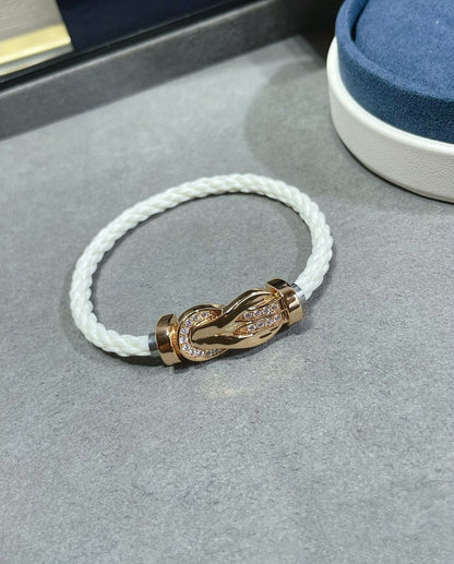 FORCE 10 MEDIUM INFINIE WHITE CORDERIE HALF DIAMOND