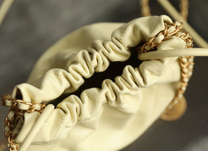 CC 22 ANTIBA HOBO BAG BEIGE 20CM