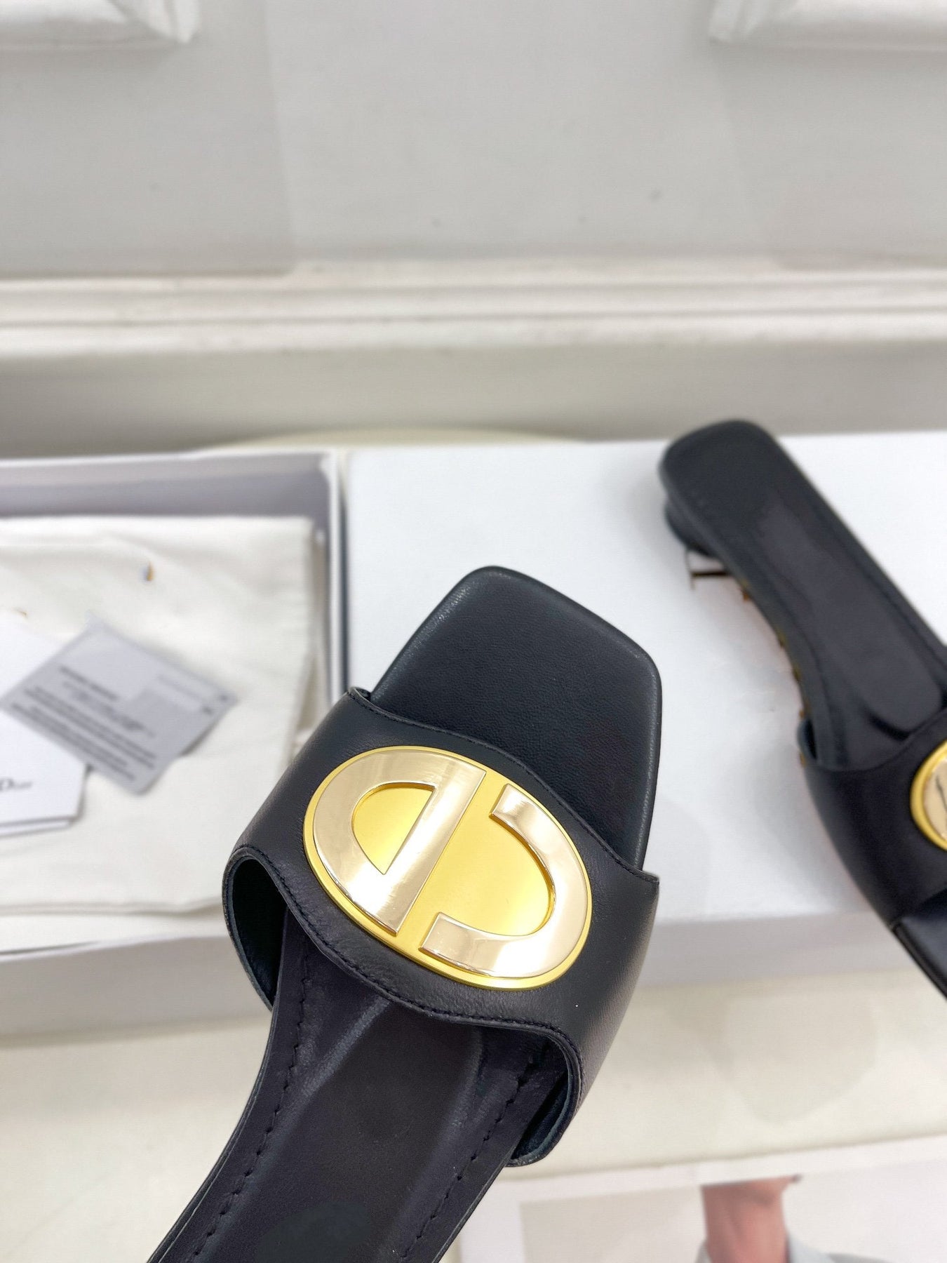 CD FOREVER HEELED 1.5CM BLACK