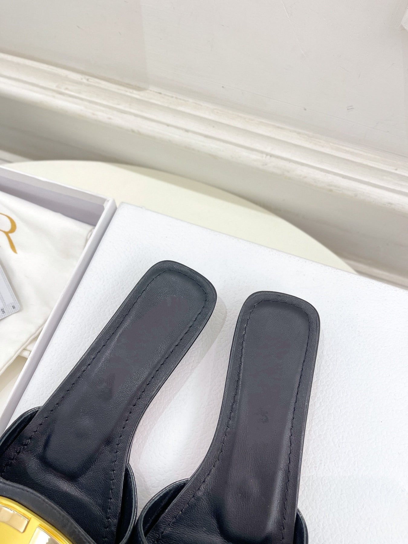 CD FOREVER HEELED 1.5CM BLACK