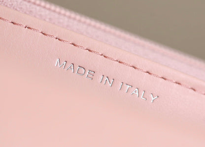 CC WOC 19 PINK LAMBSKIN SILVER HARDWARE